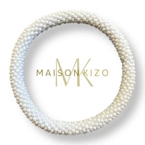 Bracelet Népalais Maison Kizo Blanc