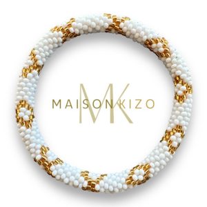 Bracelet Népalais Maison Kizo Motif Doré