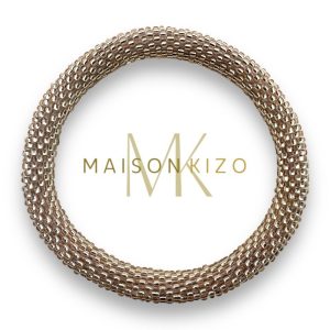Bracelet Népalais Maison Kizo Champagne