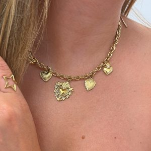 Collier Ex Voto doré