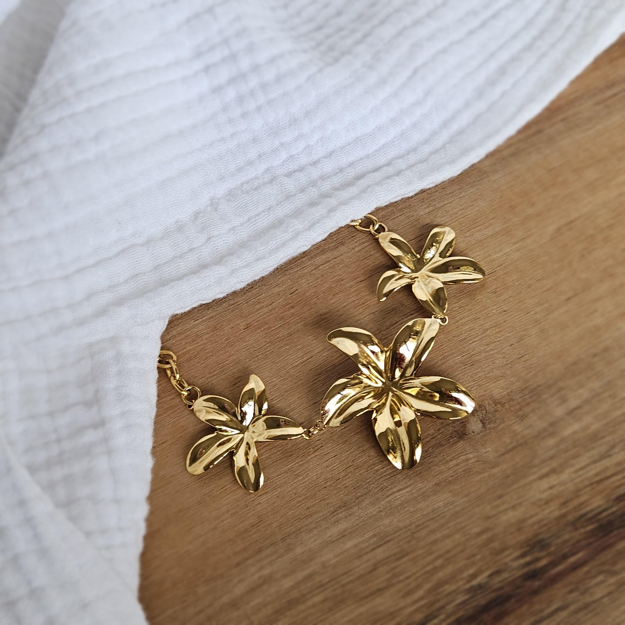 Bracelet 3 fleurs – Image 2