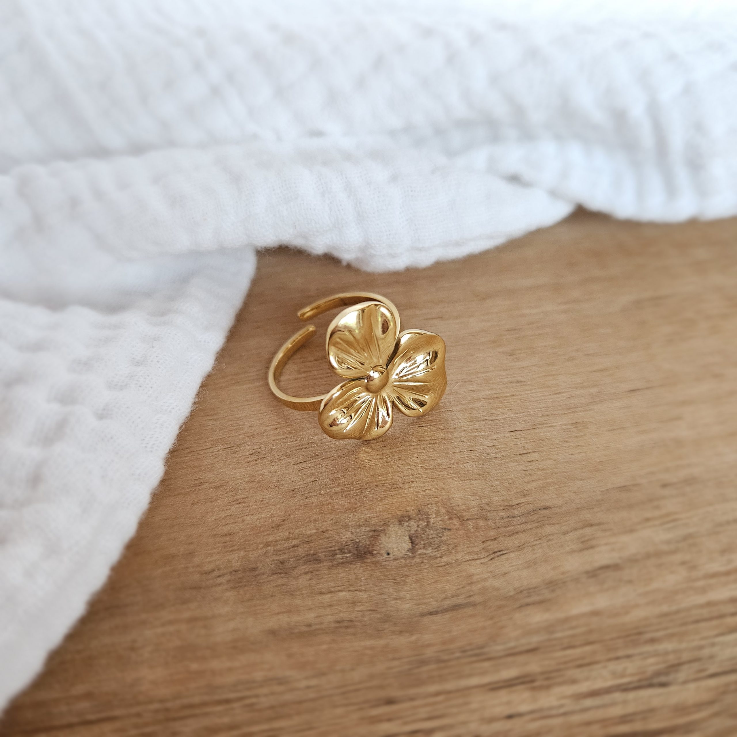 Bague trèfle 🍀 – Image 3