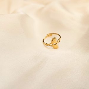 Bague dorée Laïs