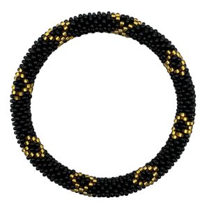 Bracelet Népalais Noir et Doré